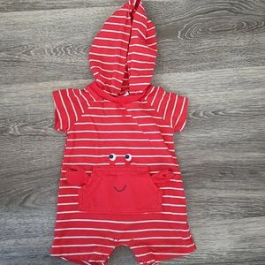 Crab romper